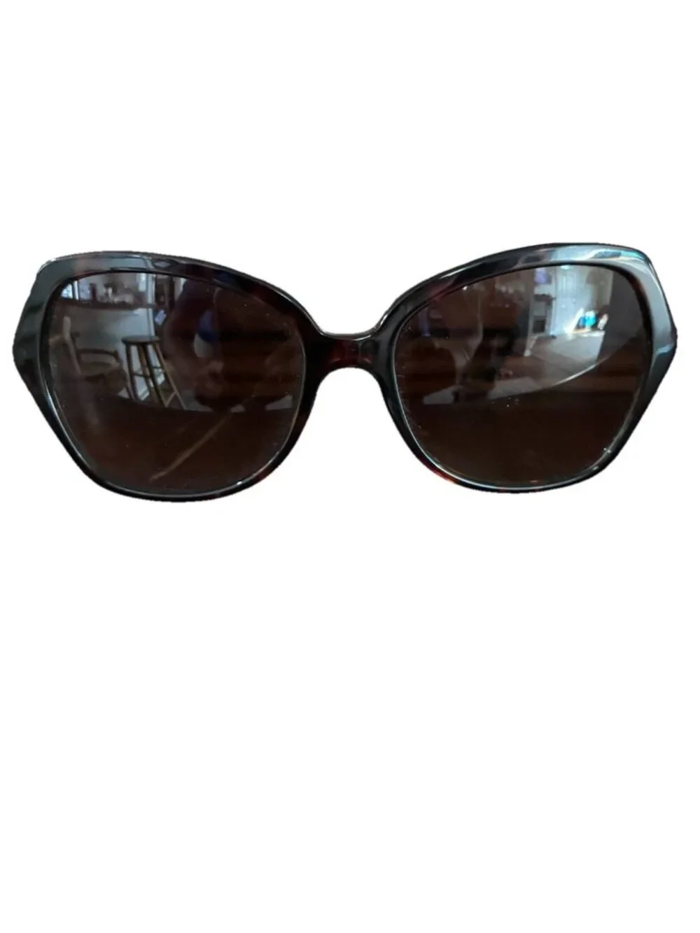 Burberry B4193 Sunglasses Tortoise Gold Twisted Temple 3002/T5 57mm Polarized